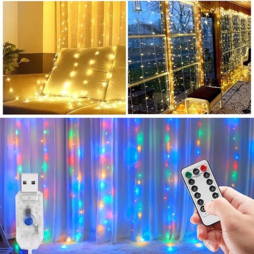 Led lichternetz lichtervorhang - lichternetz,