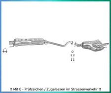 Auspuffanlage für Opel Astra G CC 1.8 2.0 Fließheck Auspuff Schelle