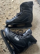 Bonfire Schwarze Schlittschuhe