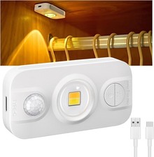 Auting Mini Schrankbeleuchtung mit Bewegungsmelder,3 Farben vitrinenbeleuchtung