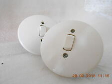 alter Licht Schalter Ausschalter Bakelit Porzellan Kippschalter  Steckdose