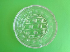 Aschenbecher, transparentes Kristallglas, DDR, Gastronomie, # 3