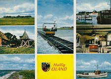 Hallig Oland, Mehrbildkarte