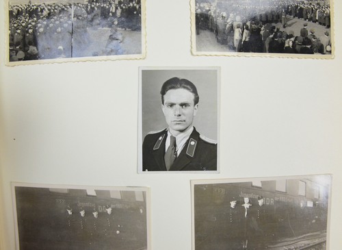 Ddr fotoalbum volkspolizei kvp - fotoalbum,