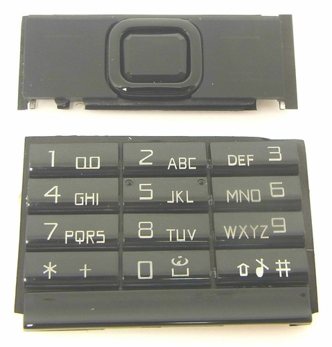 Nokia 8800 arte black - black, tastatur