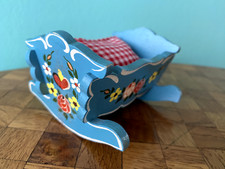 Wiege Bauernmalerei Dora Kuhn