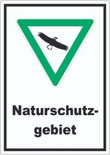 Naturschutzgebiet Aufkleber