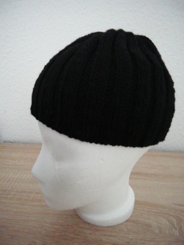 Schwarze mütze stil 20 - schwarze, dj-stil