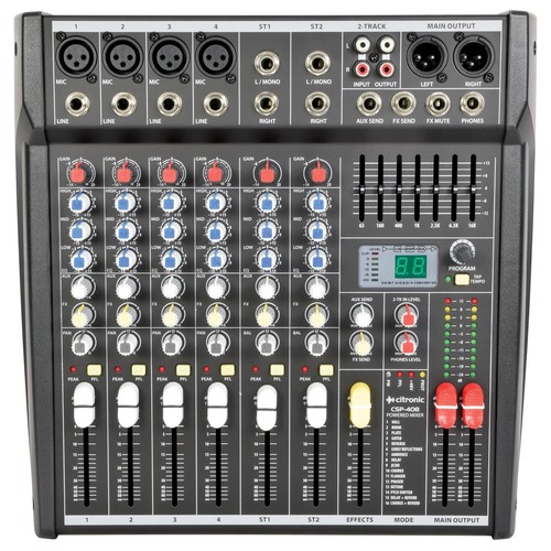 Citronic csp 408 - 400w, powered