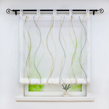 Raffrollo mit Schlaufen