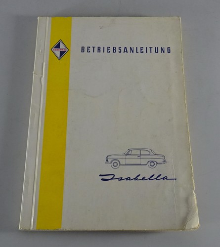 Betriebsanleitung borgward - betriebsanleitung,