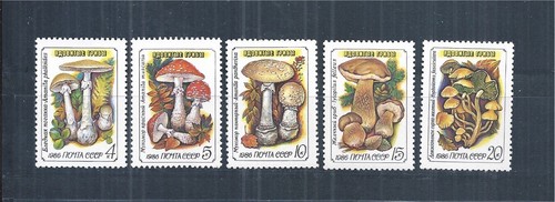 Ussr 1986 minr 5603 5607 - -,