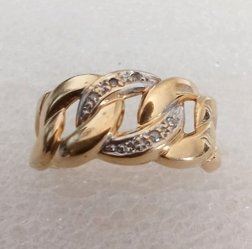 Goldring 585 damenring - goldring,
