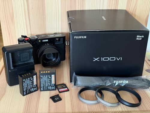 Fujifilm x100 schwarz - x100, vi