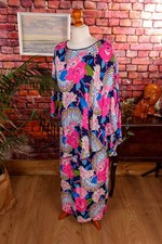 Vintage orig 70er Boho Seide