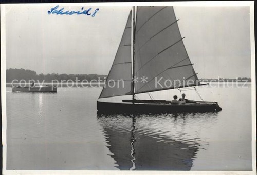 Schwielochsee segelboot - schwielochsee,