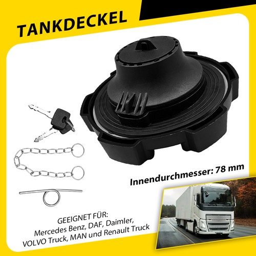 Schwarz lkw tankdeckel tank - tankdeckel,