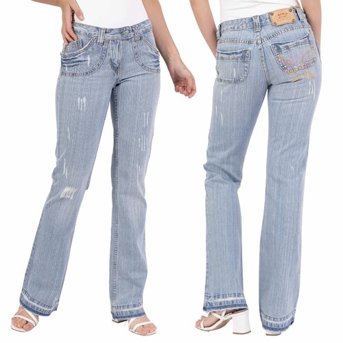 Bootcut schlaghose jeans - schlaghose,