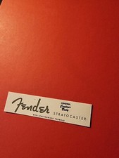  Stratocaster Decal  + Contour Emblem in Spaghetti Schrift