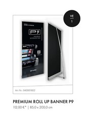 KBL Mega Sun P 9 Roll up