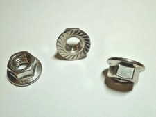 Flanschmuttern edelstahl v2a - flanschmuttern,