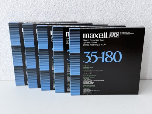 Maxell 180 spulen - 5x,