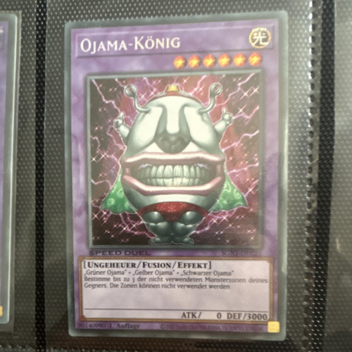 Tcg ojama könig - yu-gi-oh!,