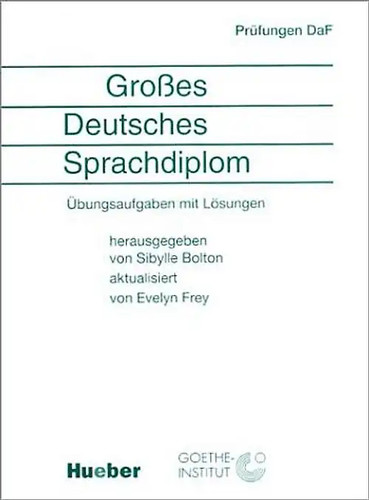 Großes deutsches sprachdiplom - großes,
