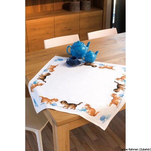 Vervaco tischdecke stickset - tischdecke,