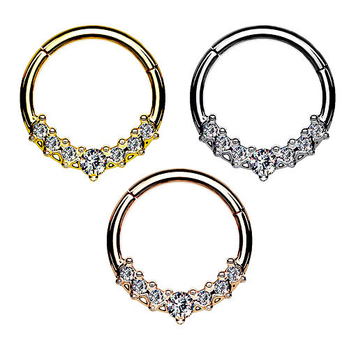 Hochwertiges septum piercing - hochwertiges,