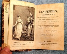 1821 Les Femmes Leur Condition