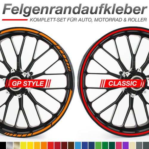 Felgenrandaufkleber