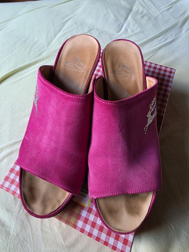 Trachtenschuh farbe fuchsia - trachtenschuh,