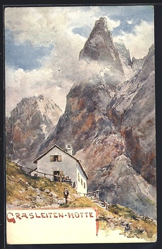 Künstler edward theodore - künstler-ak,