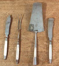 Perlmutt Besteck Kuchengabel Buttermesser Käsemesser Fleischgabel Messer Gabel