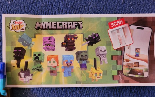 Kinder joy minecraft figuren - kinder,