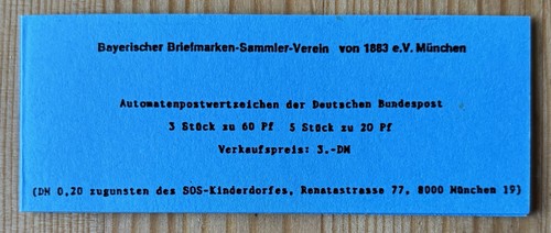 Bund brd markenheftchen - bund,