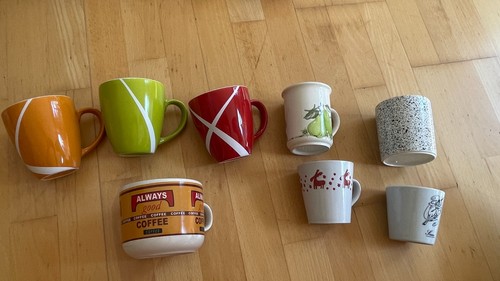 Große kaffeetassen - 8x,