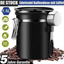 Kaffee und Vorrat Dose