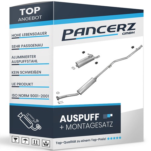 Auspuffanlage für citroen - auspuffanlage,