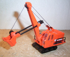 SES / Nobas UB 80 - Bagger Orange Bau Dresden  - aufwendig bedruckt - 1:87 - OvP