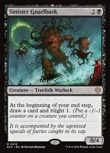 Mtg sinister gnarlbark - *mtg:,