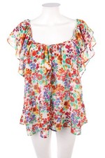 H&M The Garden Collection Blusentop Bluse Top S Mehrfarbig