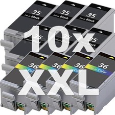10x TINTE PATRONEN für CANON