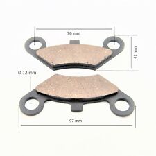 Bremsbeläge Satz 2 Stück passend für Quad Bashan ATV 200/250 ccm (m10a)