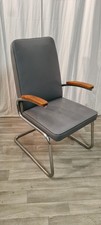 Mauser Stahlrohrstuhl Bauhaus Design 60er Jahre Vintage Stuhl Freischwinger TOP