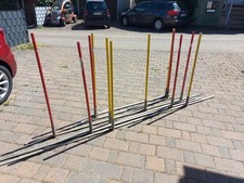 Agility Gassen-Slalom unverwüstlich, robust und rosfrei. 