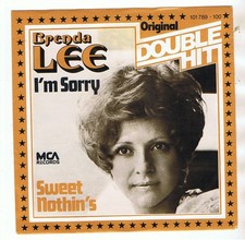 BRENDA LEE 7" SINGLE I'M SORRY AUS OLDIE SERIE