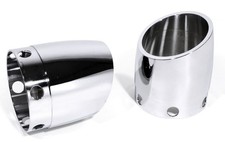 Auspuff Endkappen Slash Cut f