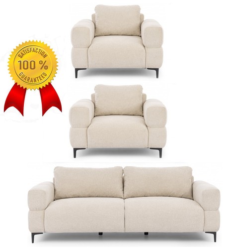 Sofagarnitur 1 chenille - 2,